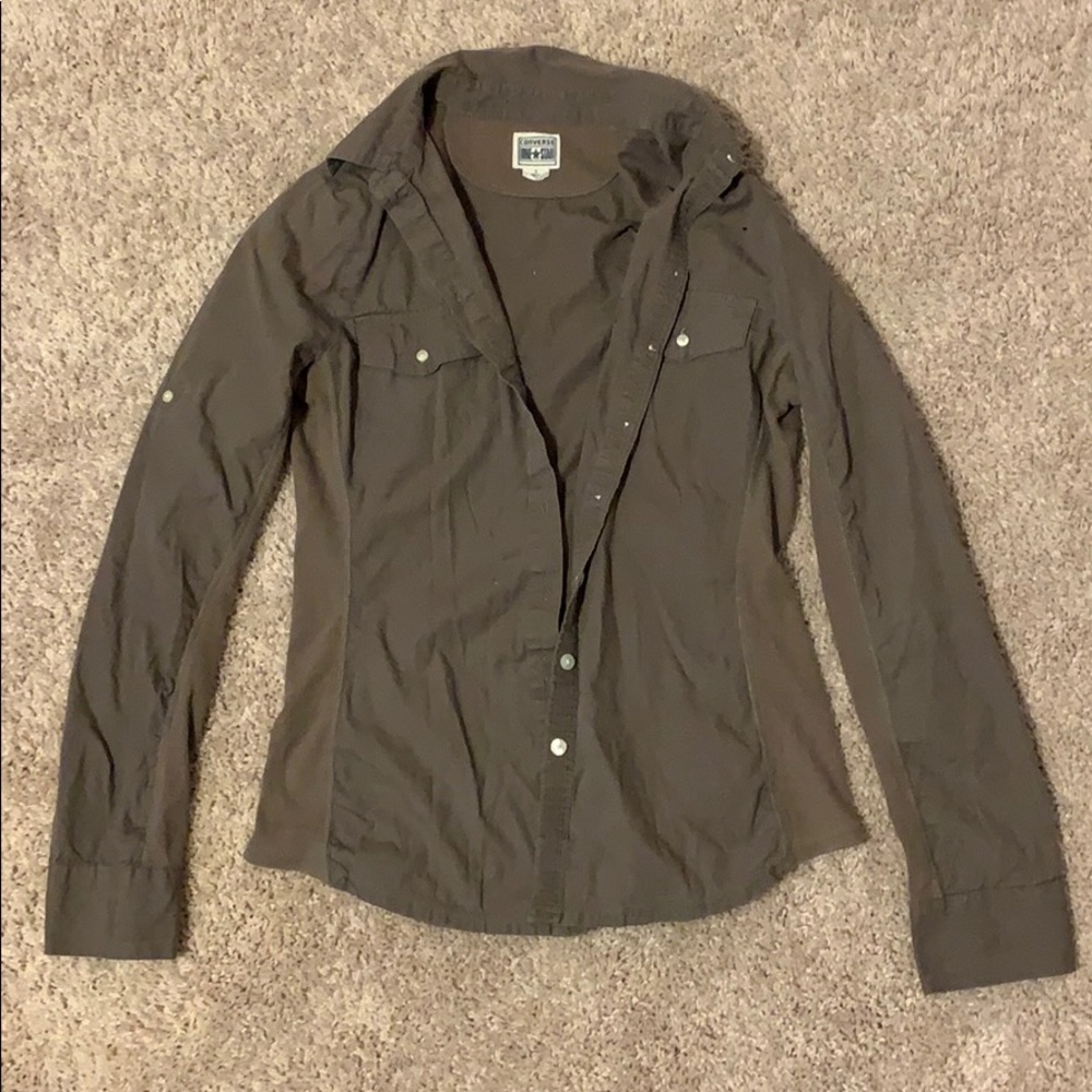 Converse One-Star Button Down Shirt